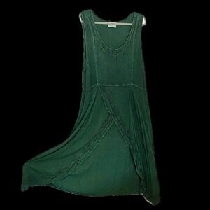 Holy Clothing Dress Green Size 3X
